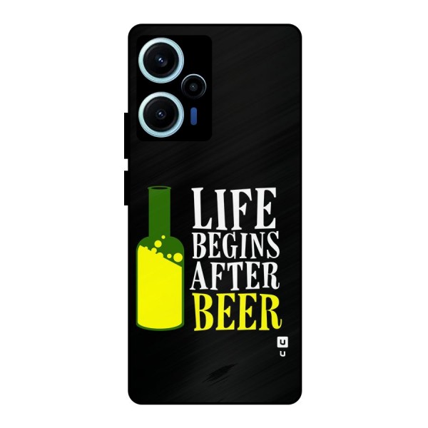 Beer Life Metal Back Case for Poco F5