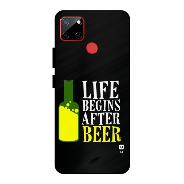 Beer Life Metal Back Case for Realme C12