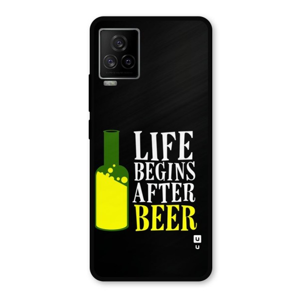 Beer Life Metal Back Case for iQOO 7 Legend 5G