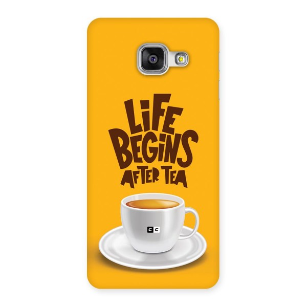 Begins After Tea Back Case for Galaxy A3 (2016)