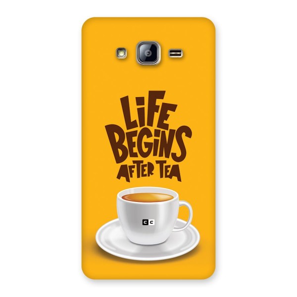 Begins After Tea Back Case for Galaxy On5