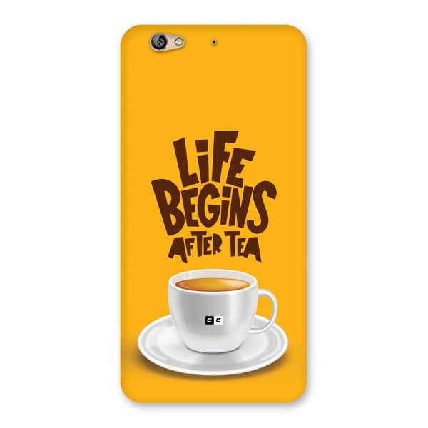 Begins After Tea Back Case for Gionee S6