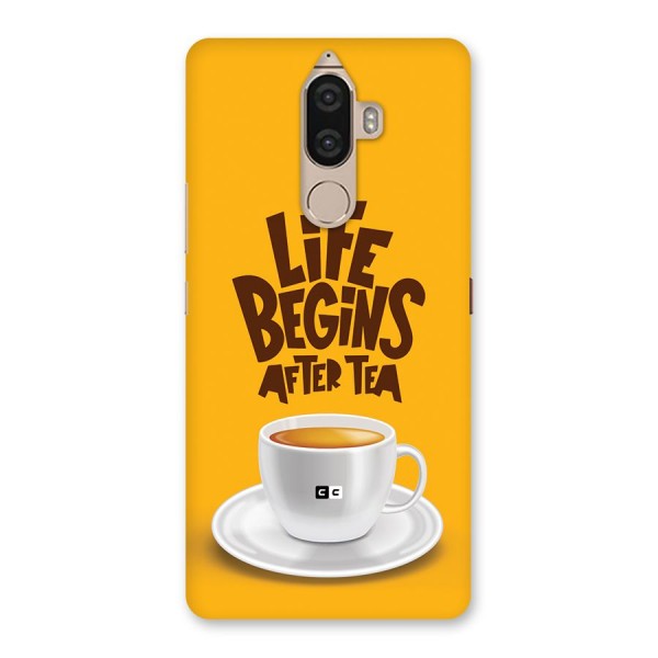 Begins After Tea Back Case for Lenovo K8 Note