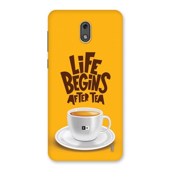 Begins After Tea Back Case for Nokia 2