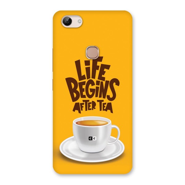 Begins After Tea Back Case for Vivo Y83