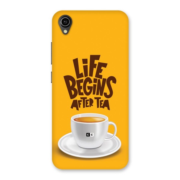 Begins After Tea Back Case for Vivo Y91i