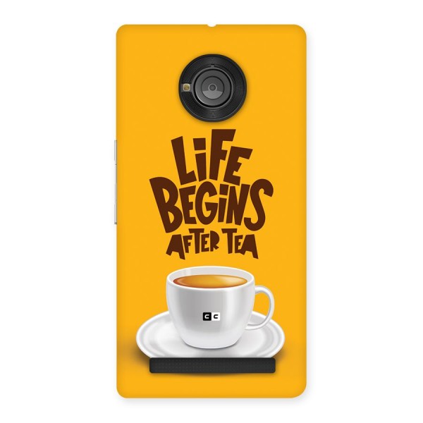 Begins After Tea Back Case for Yuphoria