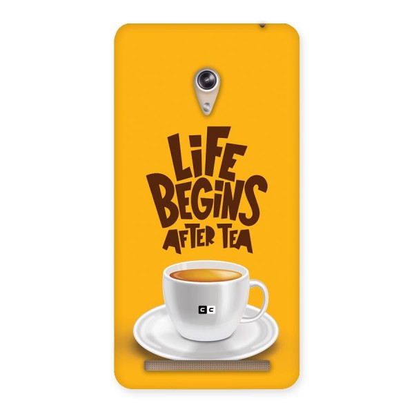 Begins After Tea Back Case for Zenfone 6