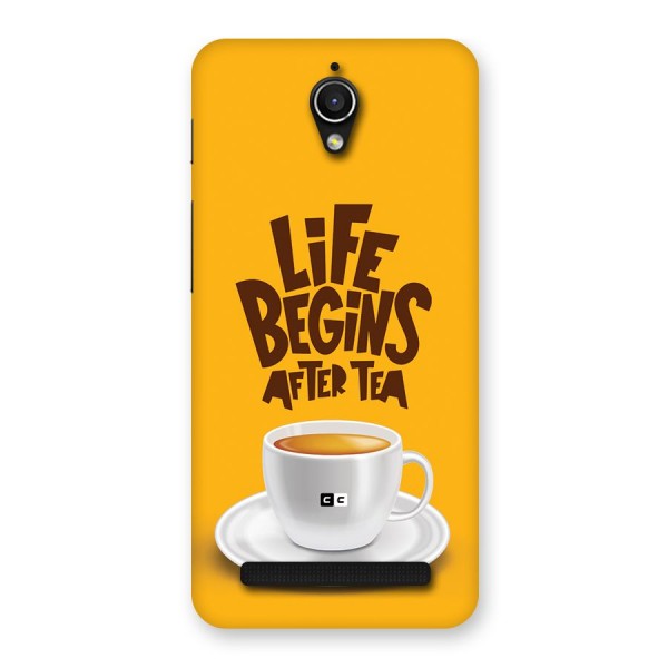 Begins After Tea Back Case for Zenfone Go