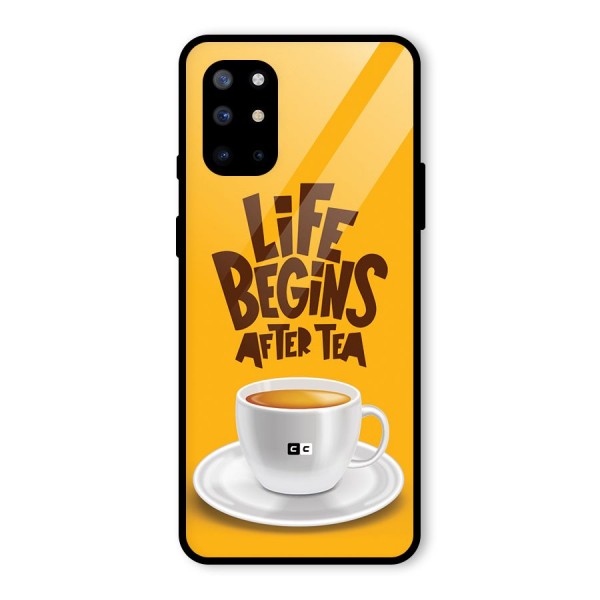 Begins After Tea Glass Back Case for OnePlus 8T