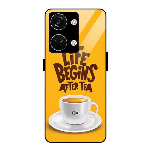 Begins After Tea Glass Back Case for Oneplus Nord 3
