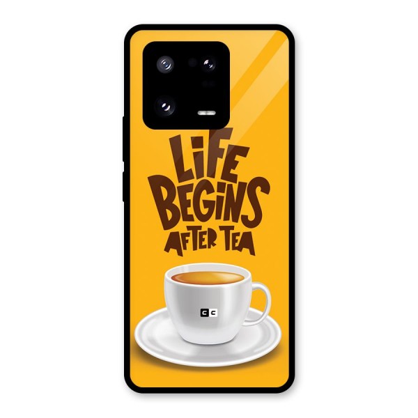 Begins After Tea Glass Back Case for Xiaomi 13 Pro