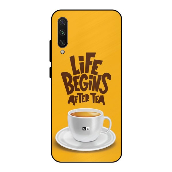 Begins After Tea Metal Back Case for Mi A3