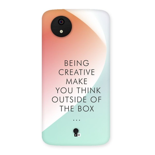 Being Creative Back Case for Canvas A1  AQ4501