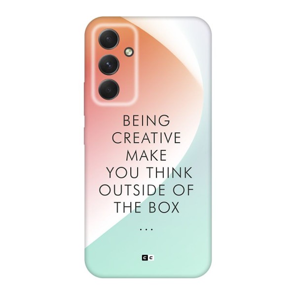 Being Creative Back Case for Galaxy A54