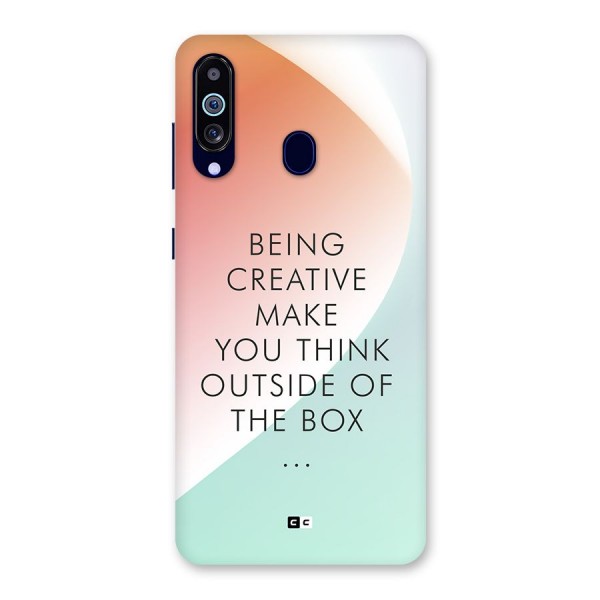 Being Creative Back Case for Galaxy A60