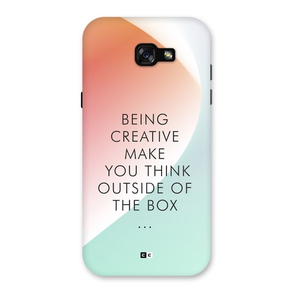 Being Creative Back Case for Galaxy A7 (2017)