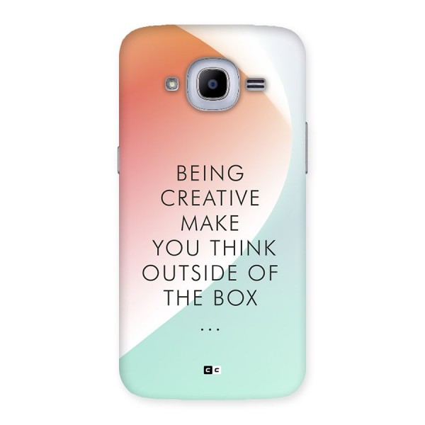 Being Creative Back Case for Galaxy J2 2016