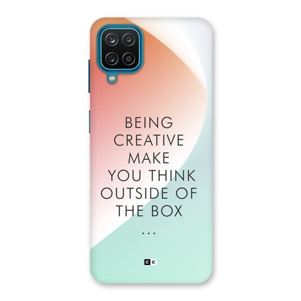 Being Creative Back Case for Galaxy M12