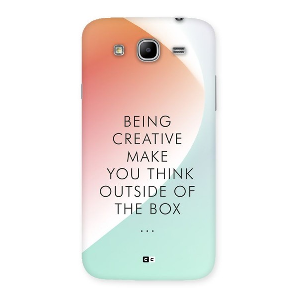 Being Creative Back Case for Galaxy Mega 5.8