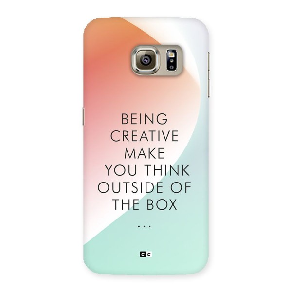 Being Creative Back Case for Galaxy S6 Edge Plus