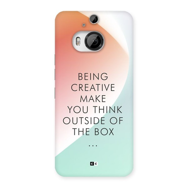 Being Creative Back Case for HTC One M9 Plus