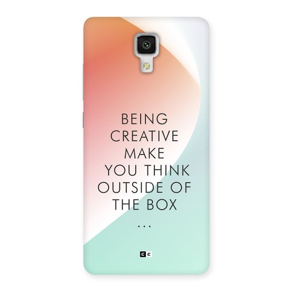 Being Creative Back Case for Mi4