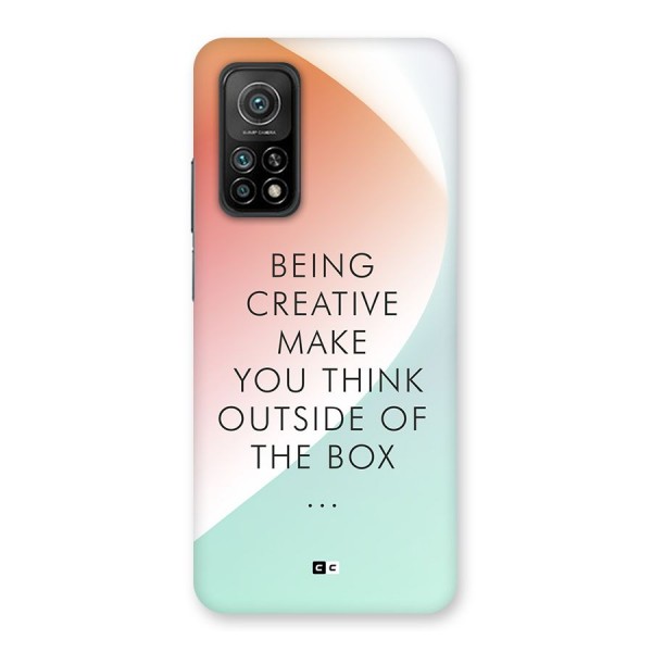 Being Creative Back Case for Mi 10T 5G