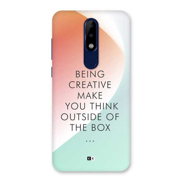 Being Creative Back Case for Nokia 5.1 Plus