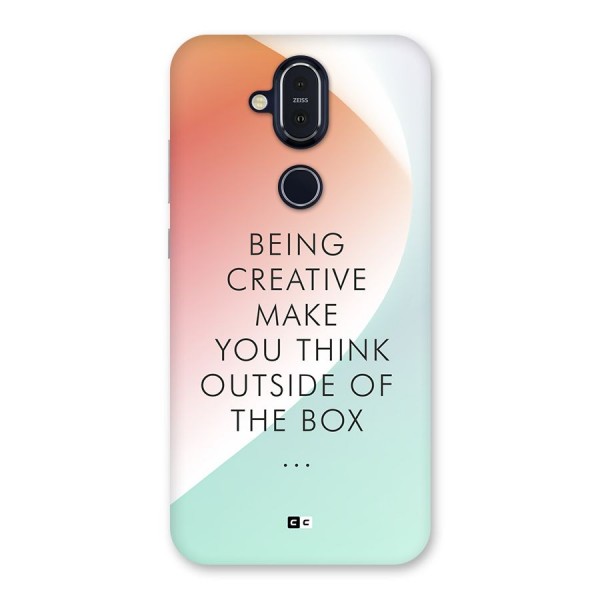 Being Creative Back Case for Nokia 8.1