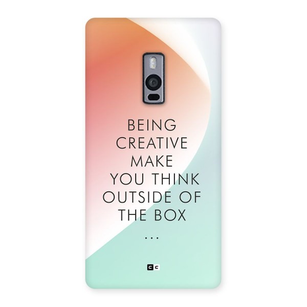 Being Creative Back Case for OnePlus 2