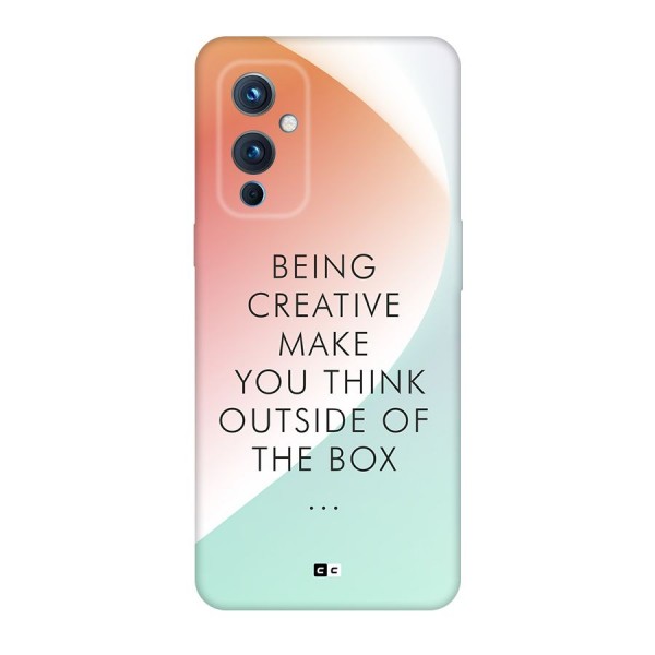 Being Creative Back Case for OnePlus 9