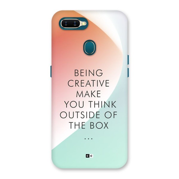 Being Creative Back Case for Oppo A11k