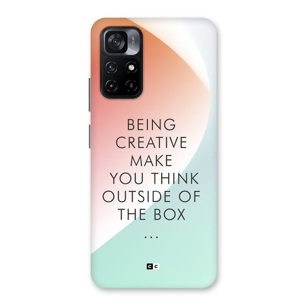 Being Creative Back Case for Poco M4 Pro 5G