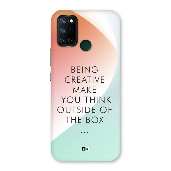 Being Creative Back Case for Realme 7i