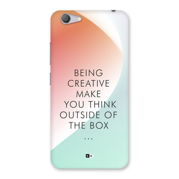 Being Creative Back Case for Vivo Y53