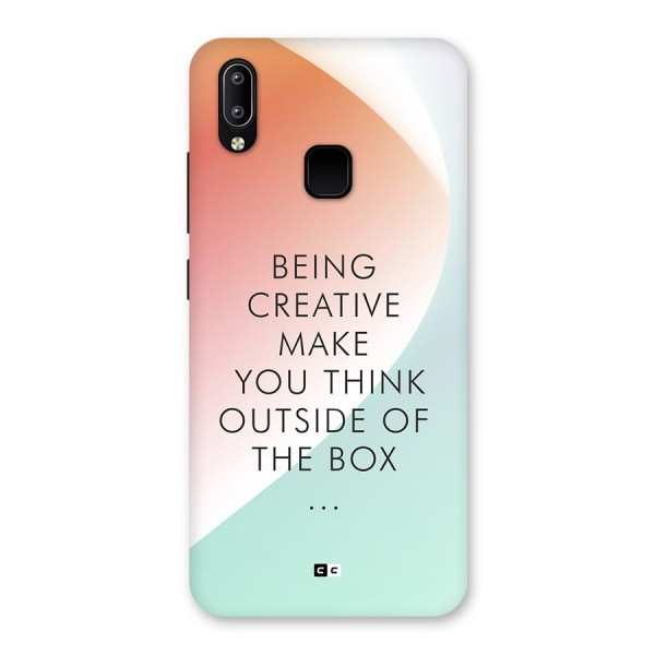 Being Creative Back Case for Vivo Y95