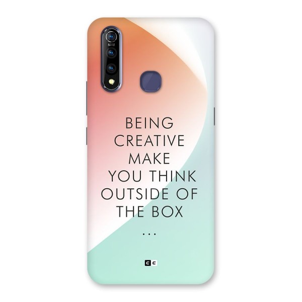 Being Creative Back Case for Vivo Z1 Pro