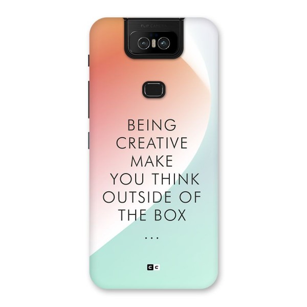 Being Creative Back Case for Zenfone 6z