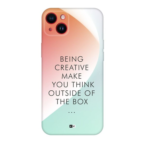 Being Creative Back Case for iPhone 14 Plus