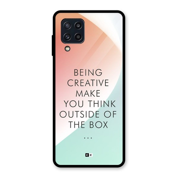 Being Creative Glass Back Case for Galaxy M32