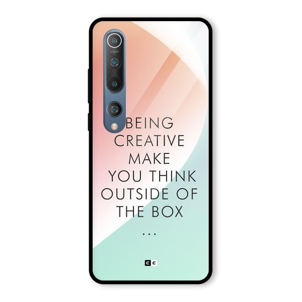 Being Creative Glass Back Case for Mi 10