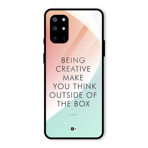 Being Creative Glass Back Case for OnePlus 8T