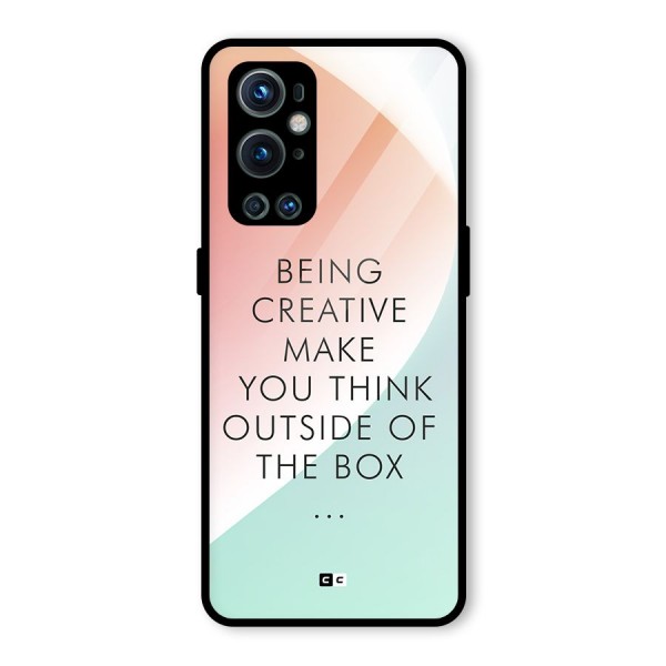 Being Creative Glass Back Case for OnePlus 9 Pro