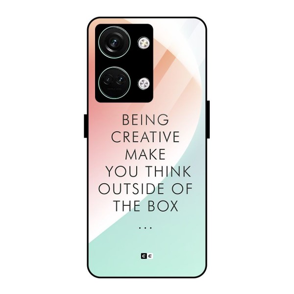 Being Creative Glass Back Case for Oneplus Nord 3