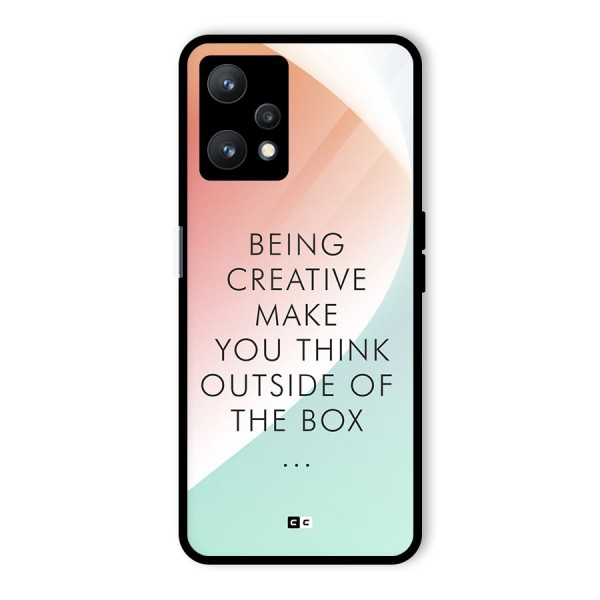 Being Creative Glass Back Case for Realme 9 Pro 5G