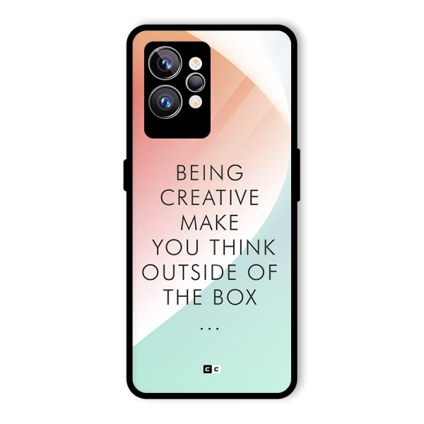 Being Creative Glass Back Case for Realme GT2 Pro