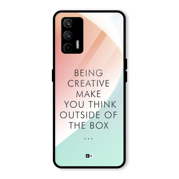 Being Creative Glass Back Case for Realme GT 5G