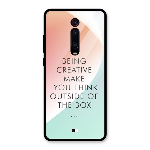 Being Creative Glass Back Case for Redmi K20