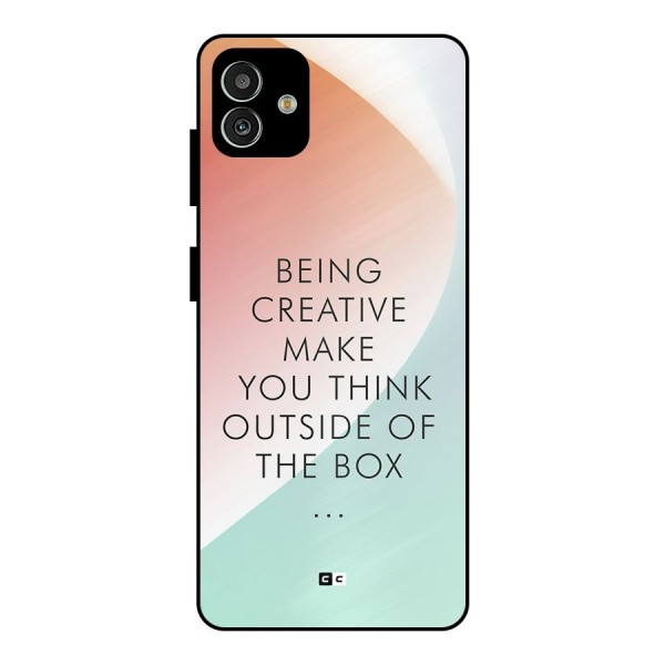 Being Creative Metal Back Case for Galaxy M13 5G